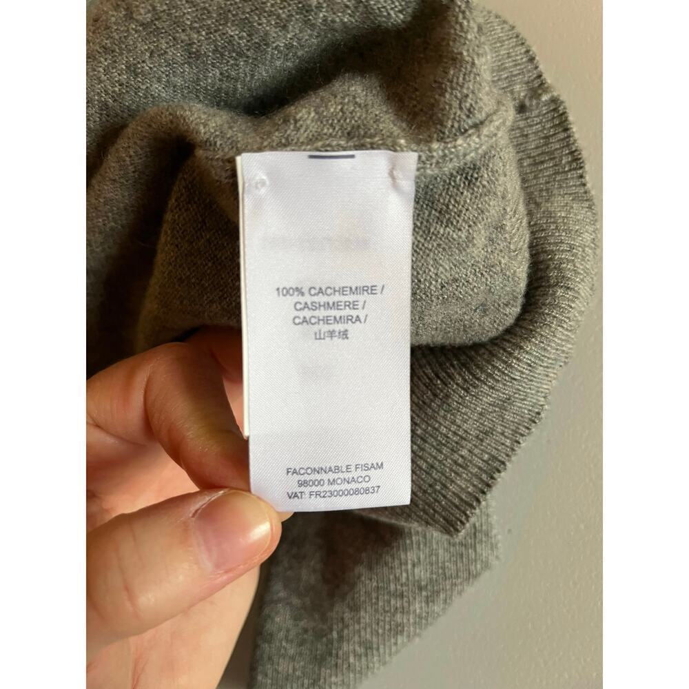 Faconnable 100% Cashmere Sweater XL - Picture 6 of 9